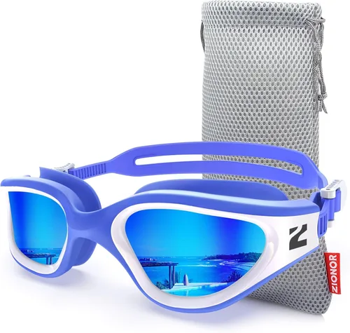 Vista 6 de ZIONOR G1 Air Swim Goggles Adult, Polarized for Outdoor, Open Water