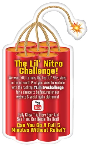 Vista 4 de Flamethrower Candy Company Lil 'Nitro: el oso de gomita más caliente del mundo