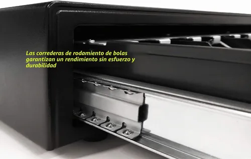 Vista 4 de HK SYSTEMS 16 "POS Cajón de efectivo frontal de acero inoxidable, diapositiva de rodamiento de bolas, POS resistente con bandeja extraíble