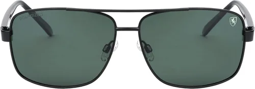Vista 2 de Khan Breakout - Gafas de sol rectangulares ligeras y polarizadas para aviadores