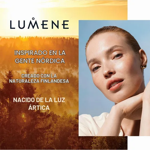 Vista 4 de Lumene Invisible Illumination [Kaunis] Bronceador líquido – Gotas bronceadoras con textura construible con cuidado de la piel – Fabricado con Brillo
