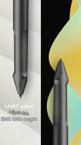 Vista 6 de Lamy Safari Twin Pen All Black Emr - Pc/El