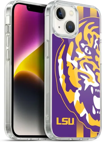 Vista 155 de Head Case Designs Funda de gel suave con licencia oficial de la Universidad Estatal de Louisiana LSU Camou compatible con Apple iPhone 7 Plus/iPhone