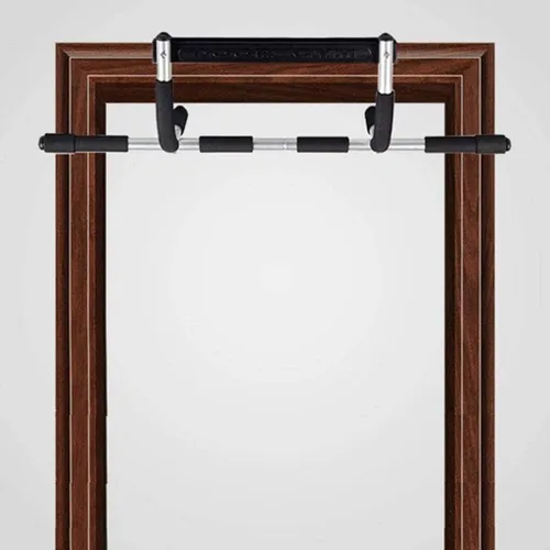 Vista 2 de Barra de dominadas para puerta de fitness, barra de dominadas, barra de empuje, barra de gimnasio, dispositivo de entrenamiento en la puerta, poste