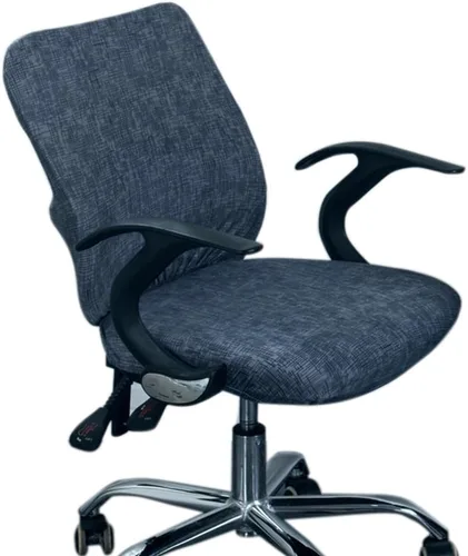Vista 21 de Melaluxe Funda para silla de oficina de computadora, funda universal protectora y elástica para silla giratoria elástica
