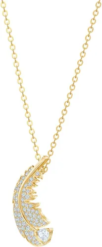 Vista 2 de SWAROVSKI Collar bonito chapado en oro, Metal