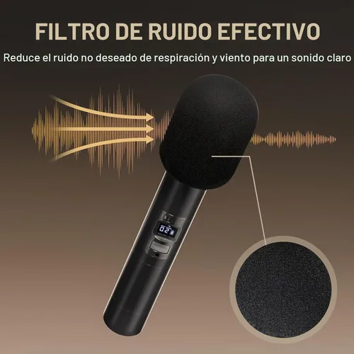Vista 2 de Phenyx Pro Paquete de 5 fundas de micrófono de espuma para micrófonos