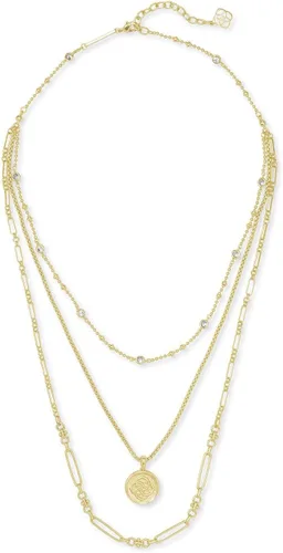 Vista 2 de Kendra Scott Collar de triple hebra, joyería de moda para mujer