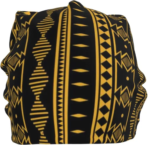 Vista 2 de Gorro africano holgado de invierno, gorro de punto casual para hombres y mujeres