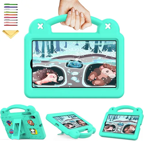 Vista 26 de Funda para tablet Walmart Onn de 7 pulgadas Gen 4 2024 (Modelo: 100135924), UUcovers con soporte de espuma EVA suave, soporte de espuma EVA suave