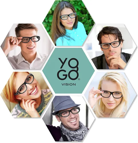 Vista 3 de Yogo Vision Fitover - Lentes de bloqueo de luz azul para computadora para hombres y mujeres
