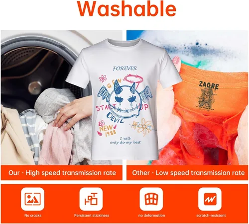 Vista 5 de DTF Ink 1000ML 1 paquete de recarga de tinta digital de inyección de tinta de base de agua premium para impresoras directas a película con cabezal