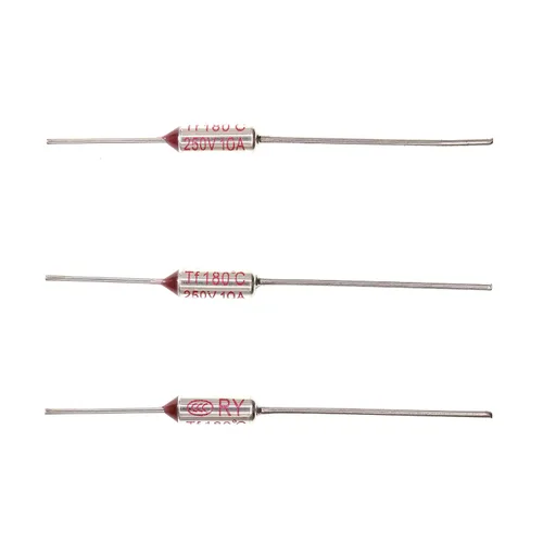 Vista 28 de Fusible térmico de temperatura metálica RY65 149.0 °F 149 ℉ 10A 250V 10 piezas