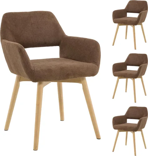 Vista 17 de Silla de Escritorio Sin Ruedas Silla de Acento Cómoda para Sala de Estar Comedor Dormitorio Silla de Tocador Silla de Maquillaje Oficina en Casa