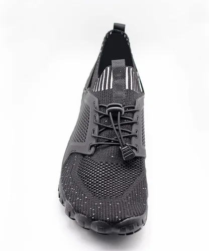 Vista 3 de Eller Ware Zapatos acuáticos para mujer y hombre, zapatos de playa descalzos de secado rápido, calcetines acuáticos para natación, senderismo