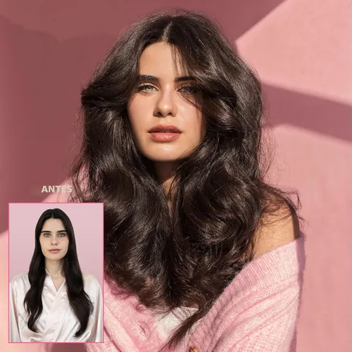 Vista 6 de Design.Me PUFF.ME - Mousse voluminizador para el cabello, espuma ligera y flexible para rizos, ondas o cabello liso, sin sulfatos ni parabenos