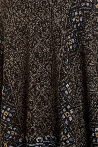 Vista 3 de Invisible World Ruana - Poncho de lana de alpaca para mujer, capa de invierno para otoño