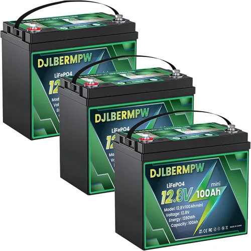 Vista 15 de Batería de Litio para Carrito de Golf de 36V 100Ah, 8000 Ciclos Profundos Batería de Litio de 36 Voltios para Carritos de Golf, BMS de 100A 3840Wh