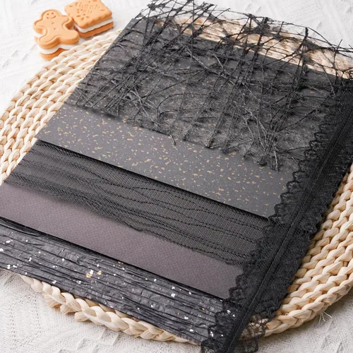 Vista 4 de 15 piezas hechas a mano para álbumes de recortes, papel texturizado para manualidades, hojas A5, mezcla especial para álbumes de recortes, diario