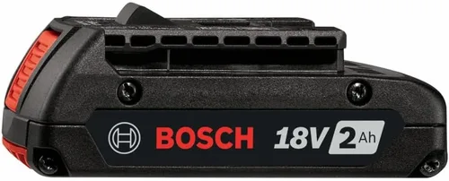 Vista 3 de Bat612- 2PK 18-volt iones de litio 2.0 Ah Bosch slim pack batería con indicador de combustible digital, 2-pack