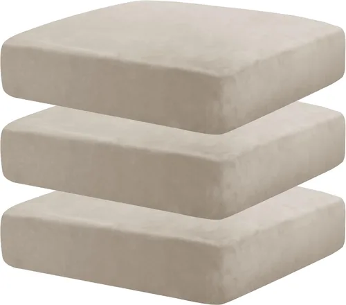Vista 94 de MAXIJIN Fundas de cojín elásticas de terciopelo para sofá, funda de cojín suave de repuesto para sofá de dos plazas, protector de asiento