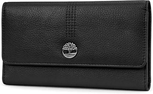Vista 38 de Timberland - Cartera de piel con solapa RFID para mujer, Rojo, talla única