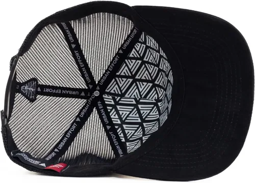 Vista 43 de Urban Effort Gorra trasera de malla, para hombres y mujeres, gorra de béisbol de 5 paneles, gran cierre a presión para caza y senderismo