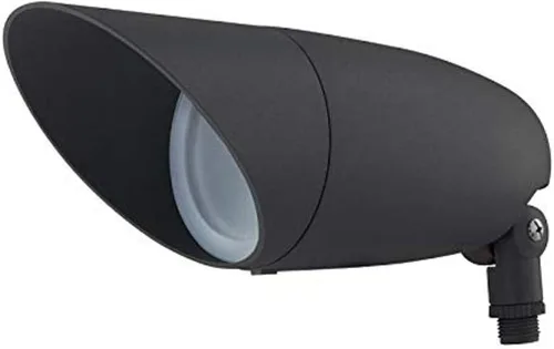 Vista 7 de Nuvo Lighting 62/1201 Foco LED de Paisaje 6 Vatios Acabado Gris Oscuro, 5.5 pulgadas Integrated LED, Compact 5.5-inch size, Adjustable aiming