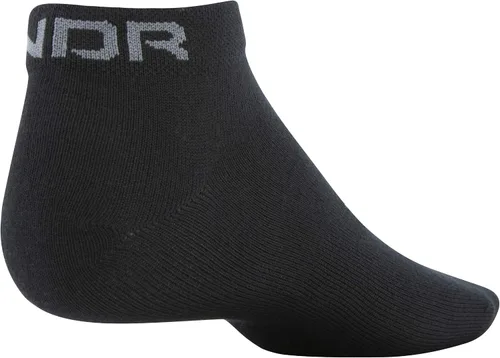 Vista 4 de Under Armour Calcetines Essential Lite de corte bajo para hombre, 6 pares