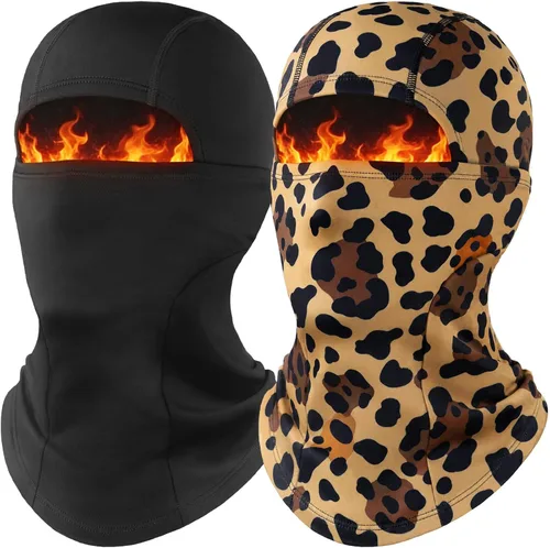 Vista 20 de Fuinloth Pasamontañas de Esquí Balaclava Pro, Pasamontañas a Prueba de Viento Térmico para Climas Fríos, Motocicleta para Hombres/Mujeres