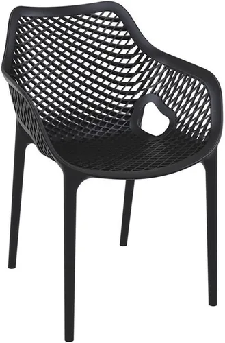 Vista 11 de Compamia Air XL - Silla de comedor para patio al aire libre, color naranja (juego de 2)