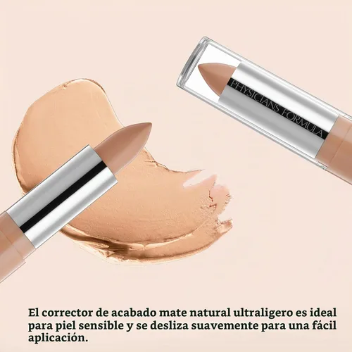 Vista 7 de Physicians Formula Corrector Suave de Cobertura Completa, Corrector en Barra de Cobertura Ligera, Ojos, Rostro, Probado por Dermatólogos
