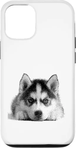 Vista 25 de Cute Siberian Husky for Dog Mom and Paw Parents Case for iPhone XR
