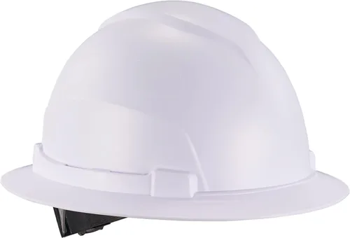 Vista 10 de Ergodyne Skullerz 8969 Class E - Casco duro de ala completa, ligero, suspensión de trinquete ajustable de 6 puntos, carcasa de HDPE, lima