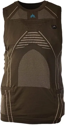 Vista 6 de Pnuma OUTDOORS IconX - Chaleco de capa base de ajuste cómodo con 3 ajustes de calor, batería recargable y cargador incluidos