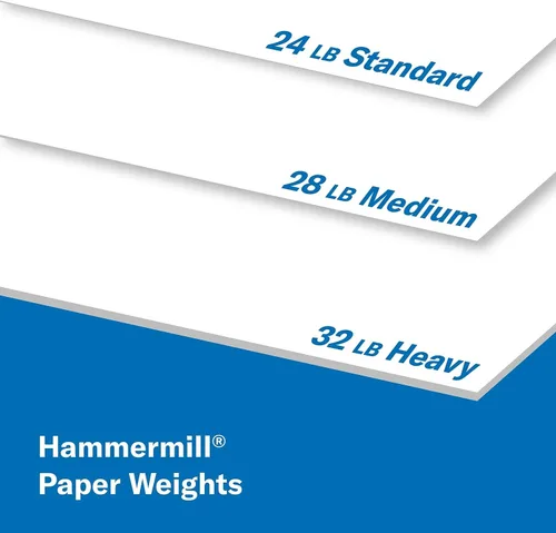 Vista 8 de Hammermill 104620 Papel de oficina con impresión láser, brillo 98, 24 libras, 11 x 17, blanco, 500 hojas/resma