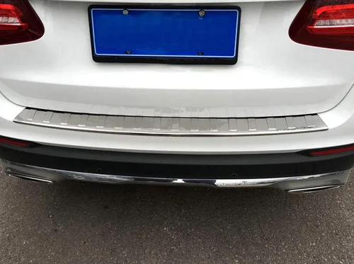 Vista 7 de HIGH FLYING 2015 2016 2017 2018 2019 2020 2021 2022 para Mercedes Benz Clase GLC X253 GLC 300 GLC 43 Protector de Placa de Umbral del Parachoques