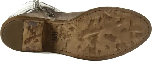 Vista 23 de Frye Carson - Botas altas para mujer hechas de cuero anticuado con ribetes de estilo occidental, cierre de cremallera interior y tacón bajo, altura