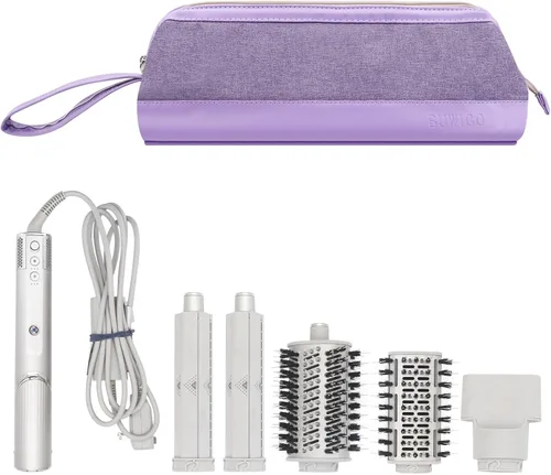 Vista 8 de Funda de viaje Airwrap para Dyson/Shark Flexstyle, bolsa de viaje para Dyson Airwrap/Shark Flexstyle completo Styler y accesorios, bolsa de viaje