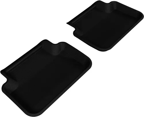 Vista 10 de 3D MAXpider Tapete Kagu de ajuste personalizado (negro) compatible con Audi A4 / S4 (B8) 2009-2016 - Juego completo