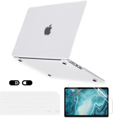 Vista 9 de Funda para MacBook Air de 13 pulgadas para laptop M5 M4 M3 M2 A3449 A3240 A3113 A2681 2026-2022 versión con Touch ID, carcasa rígida de plástico 5 Z
