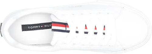 Vista 5 de Tommy Hilfiger Tenis Lamiss para mujer Azul marino blanco rojo