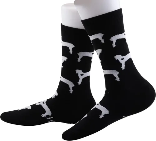 Vista 7 de PXTIDY 2 pares de calcetines Bullmastiff Dad Best Bullmastiff Dad Ever Bull Masttiff Dog Gift Socks divertidos Bullmastiff Owner Gifts