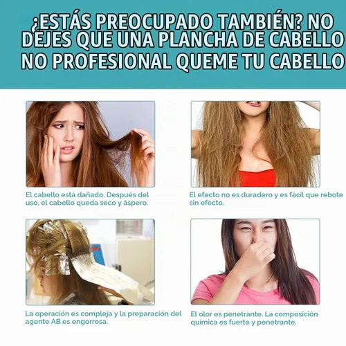 Vista 2 de Maigoole - Crema alisadora para cabello rizado (2 unidades)