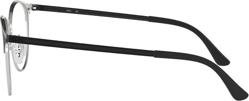 Vista 4 de Ray-Ban RX6375 - Marco redondo de metal para gafas graduadas