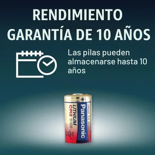 Vista 2 de Panasonic Batería de litio CR2