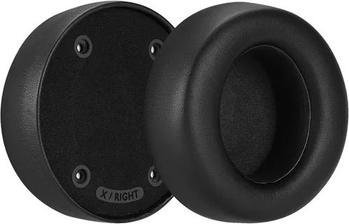 Vista 2 de Geekria Almohadillas de repuesto para auriculares Philips Audio Fidelio X2HR, almohadillas para auriculares X1, piezas de reparación (negro)