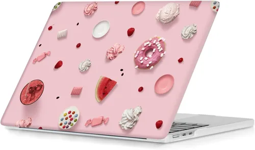 Vista 8 de Carcasa para laptop compatible con MacBook Pro de 14 pulgadas, modelo A2918, A2992, A2779, A2442, M3, M2, M1, versión 2021-2023, funda protectora