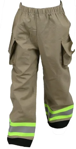 Vista 4 de Fully Involved Stitching Firefighter Original - Traje de 2 piezas personalizado para niños pequeños