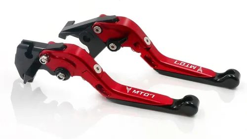 Vista 8 de Palancas de embrague de freno plegables ajustables para motocicleta para Yamaha MT-07 FZ-07 FZ07 MT07 2014 2023 Manijas de control delantero